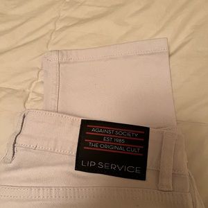 Lip Service White skinny jeans